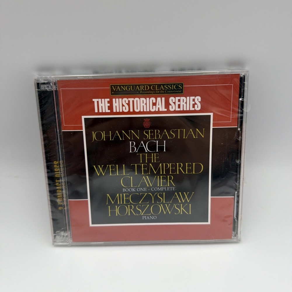 Johann Sebastian‎ Bach - Mieczyslaw Horszowsk, Well Tempered Clavier 2-Discs CDs